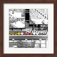 Framed Subway Square