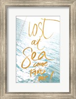 Framed Lost at Sea, Come Find Me