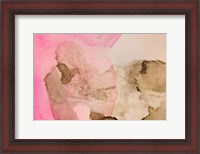 Framed Pink Watercolor