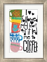 Framed Heart and Coffee