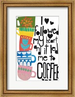 Framed Heart and Coffee