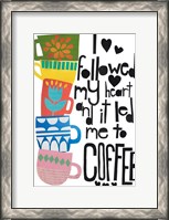 Framed Heart and Coffee