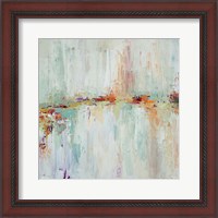 Framed Abstract Rhizome Square