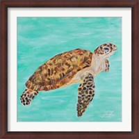 Framed Sea Turtle I