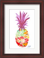 Framed Punchy Pineapple I