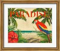 Framed Tropical Paradise