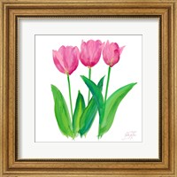 Framed 'Tulips I' border=