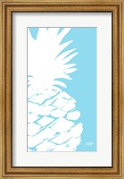 Framed Modern Pineapple I