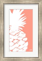 Framed Modern Pineapple II