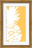 Framed Modern Pineapple III