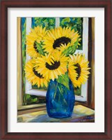 Framed Sunflowers