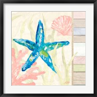 Pastel Coastal III Framed Print