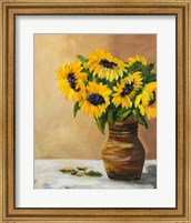 Framed Sunflowers