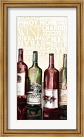 Framed Wine Typography II