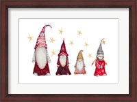 Framed Gnome Family