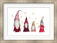 Framed Gnome Family