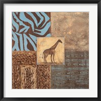 Textures of Africa II Framed Print