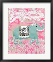 Pink Bazaar II Framed Print