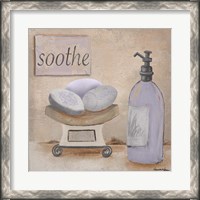 Framed Lavender Bath II