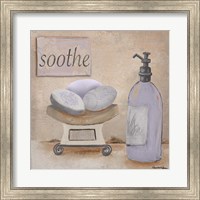 Framed Lavender Bath II