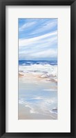 Beach Panel I Framed Print