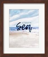 Framed Vitamin Sea