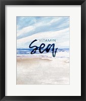 Framed Vitamin Sea