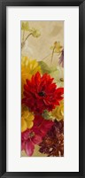 Blooming Panel I Framed Print