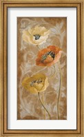 Framed Poppies de Brun II
