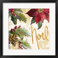 Christmas Poinsettia III Framed Print