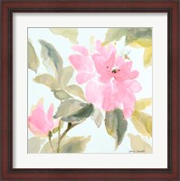 Framed Early Pink Blooms I