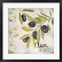 Framed Olives Noires
