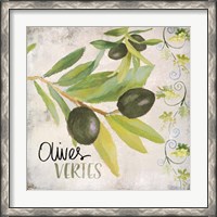 Framed Olives Vertes