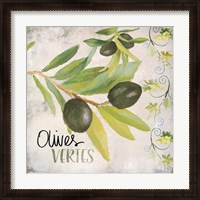 Framed Olives Vertes