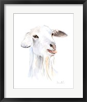 Goat I Framed Print