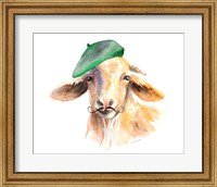 Framed French Goat