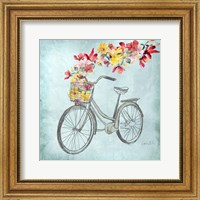 Framed Floral Day Bike I