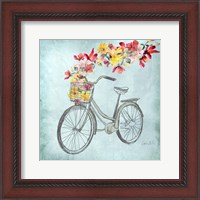 Framed Floral Day Bike I