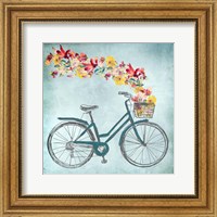 Framed Floral Day Bike II