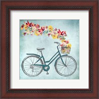 Framed Floral Day Bike II