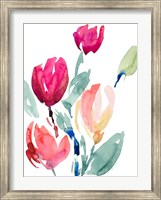 Framed Happy Tulips I