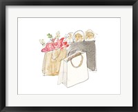 Framed Holiday Shopping Bags II