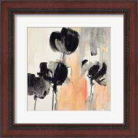 Framed Blushing Tulips II