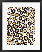 Framed Gold Cheetah