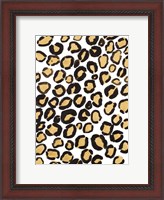 Framed Gold Cheetah