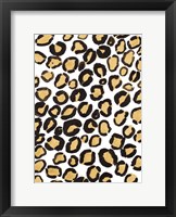 Framed Gold Cheetah