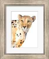 Framed Standing Cheetah