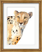 Framed Standing Cheetah