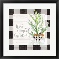 Framed Joyful Christmas