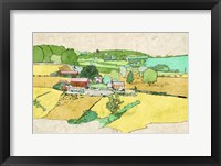 Framed Large Farm